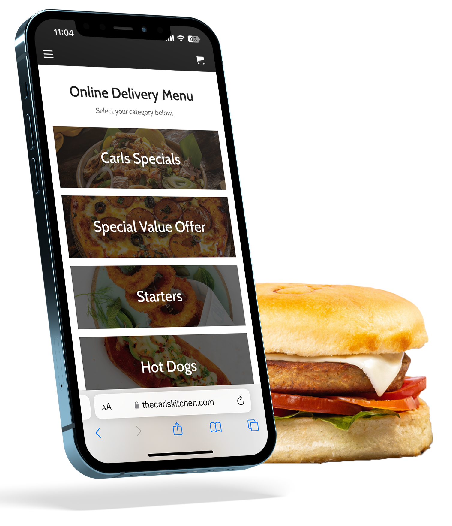 phone app and food